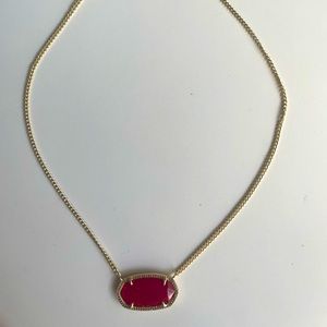Vintage Kendra Scott Red Dylan Necklace